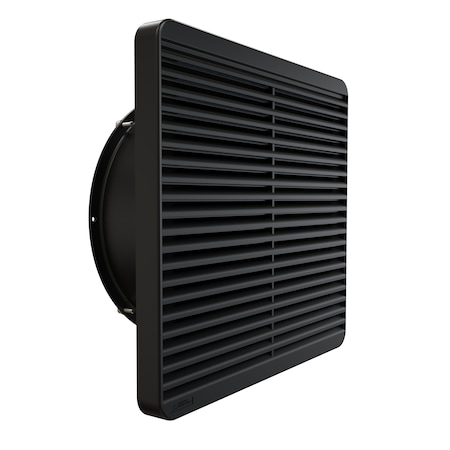 Hammond FAN & FILTER KIT, 254mm, BLACK DNFF254BK230